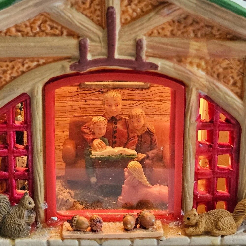 Lemax Signature Collection Cozy Cabin Lighted Building Michaels Exclusive 2010